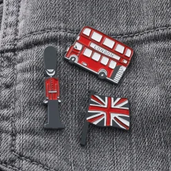 Union Jack Enamel Pin Badge