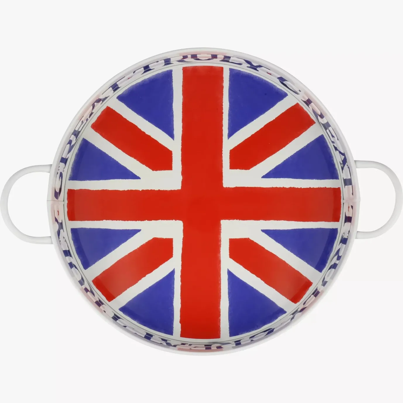 Union Jack Large Handled Tray