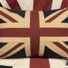 Union Jack Vintage 12 x 18 inch Pillow