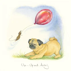 Up, Up and Away! Greeting Card