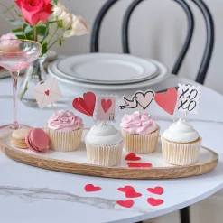 Valentines Cupcake Toppers