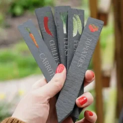Vegetable Slate Plant Markers by This Is Nessie