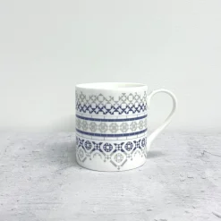 Victorian Tiles Fine Bone China Mug