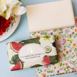 Vintage Cucumber & Watermelon Soap