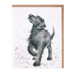 'Walkies' Blank Greetings Card
