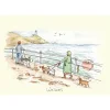 Walkies  Greetings Card