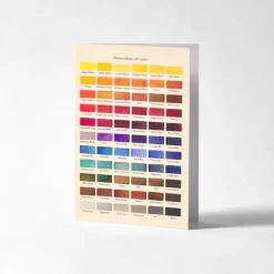 Watercolour Swatches Greetings Card