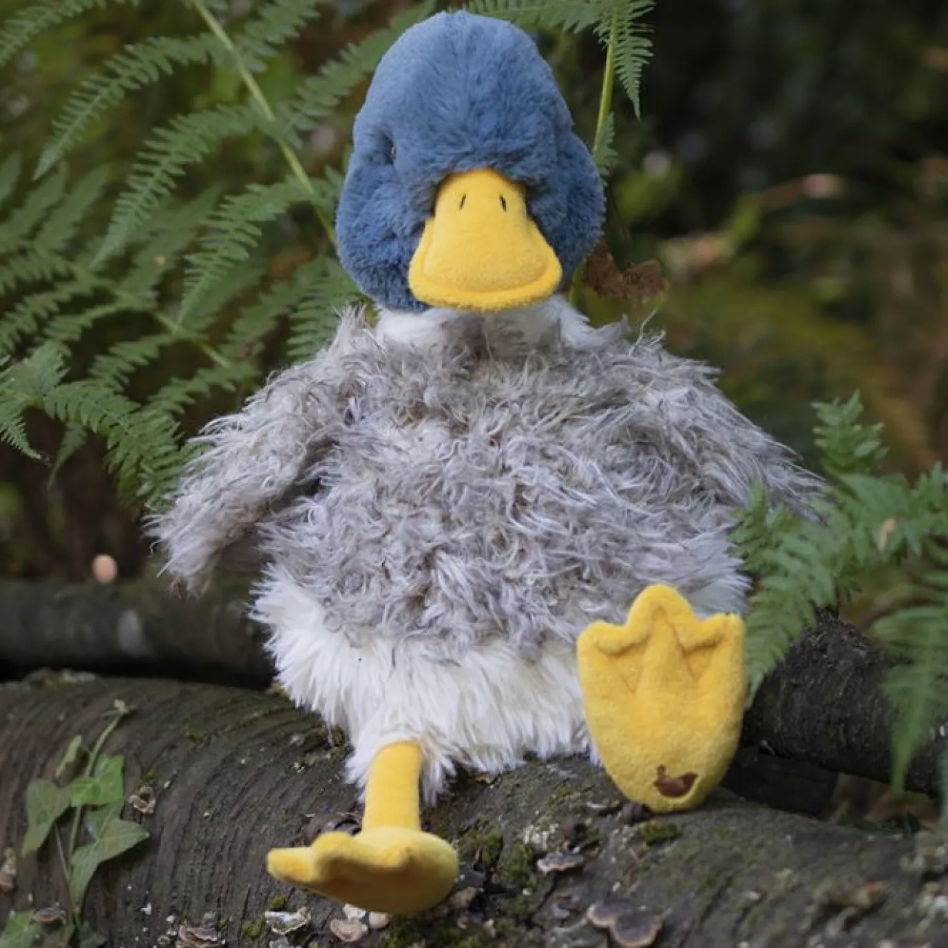 'Webster' Duck Plush Character Keyring