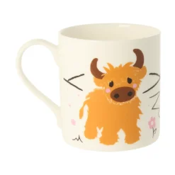Wee Highland Coo Bone China Mug
