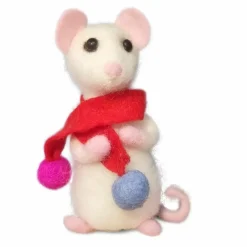 Wee Winter Mouse Needle Felting Kit