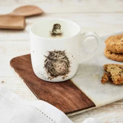 'What a Hoot' Owl Bone China Mug