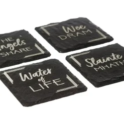 Whisky - Set of 4 Slate Coasters
