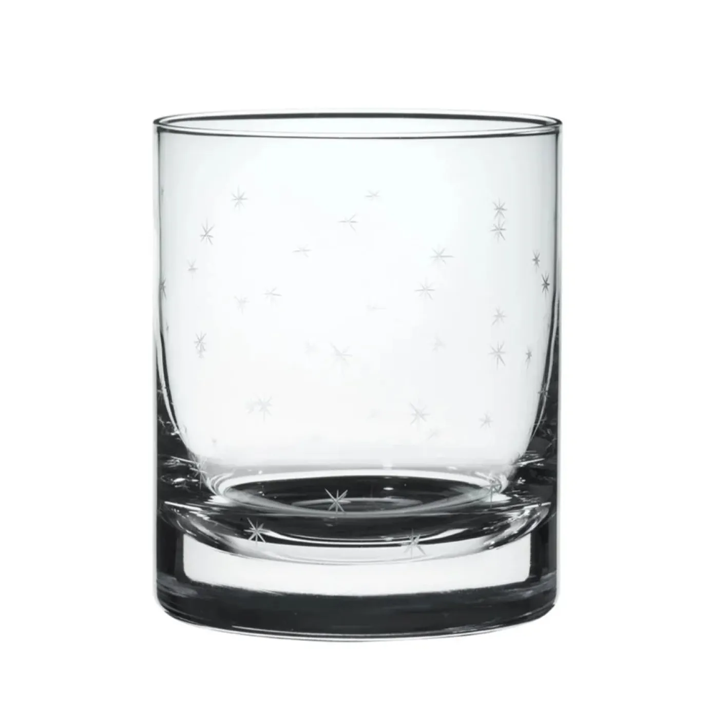 Whisky Glass with Stars Design by The Vintage List
