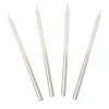 White and Silver Birthday Candles - 16 pack