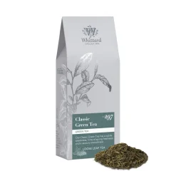 Whittard Classic Green Loose Tea Silver Pouch