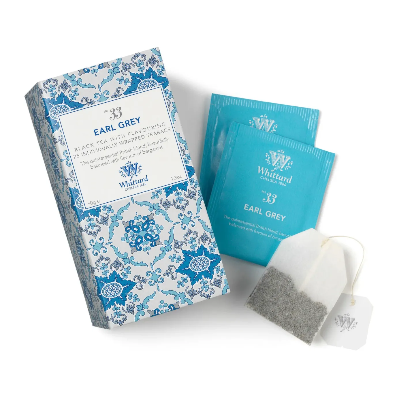 Whittard Tea Discoveries Earl Grey Tea Bags