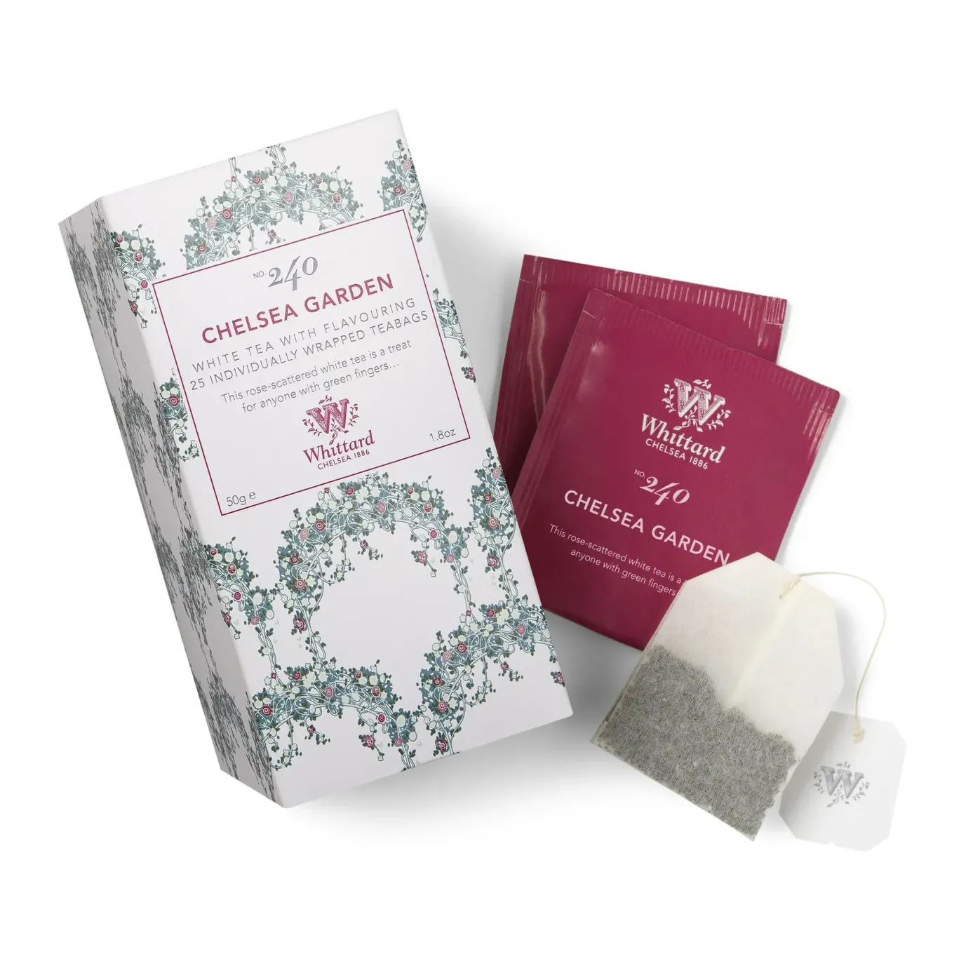Whittard Tea Discoveries Chelsea Garden Tea Bags