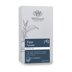 Whittard Tippy Assam Tea 50 Traditional Teabags Plastic Free