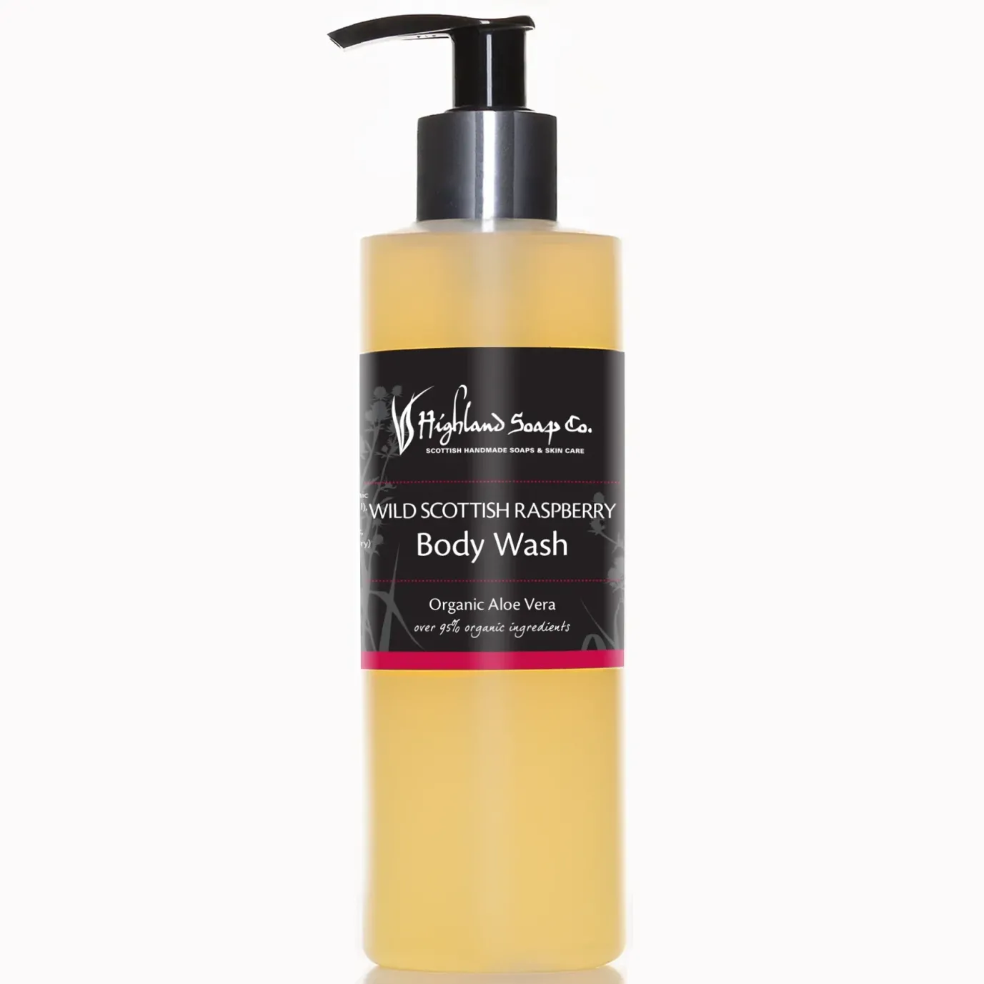 Wild Scottish Raspberry Aloe Vera Body Wash 250ml
