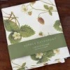 Wild Strawberry Linen Union Tea Towel