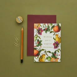 Wishing You a Magical Christmas - 'Winter Decadence' Card