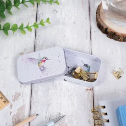 Wisteria Wishes Humming Bird Mini Tin