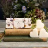 'With Love' Regency Gardens Mini Moments Boxed Trio of Heart Soaps