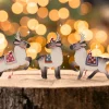 Wooden Reindeer Christmas Decorations