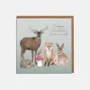Woodland Animals - From Us All- Christmas Card