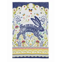 Woodland Hare Cotton Tea Towel