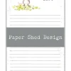 Woodland Mouse "My Little List" Magnetic List Pad