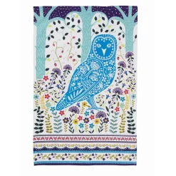 Woodland Owl Cotton Tea Towel
