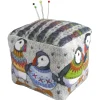 Woolly Puffins Pin Cushion