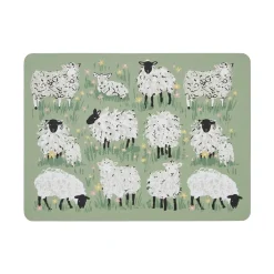 Woolly Sheep Set of 4 Placemats