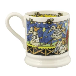 Year In The Country Nativity Scene 1/2 Pint Mug