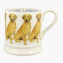 Yellow Labrador 1/2 Pint Mug