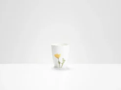 Yellow Poppy Beaker