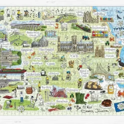 Yorkshire 1000 Piece Jigsaw Puzzle