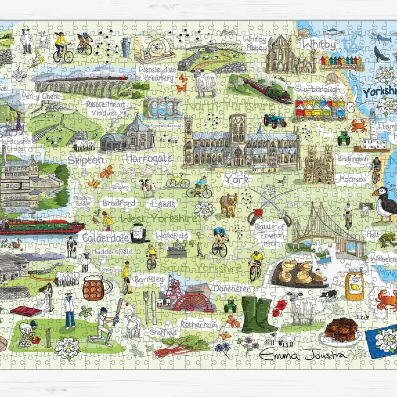 Yorkshire 1000 Piece Jigsaw Puzzle