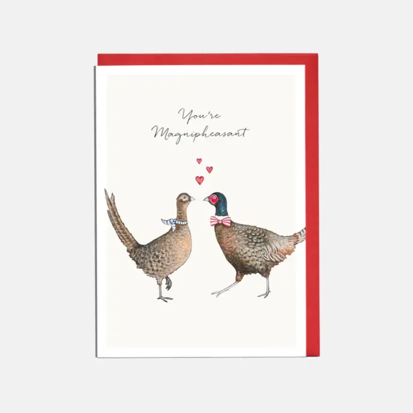 'You're Magnipheasant' Valentine's Card