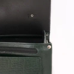 Zatchels Handmade Leather Sugarcube Grande Executive British Racing Green Handbag