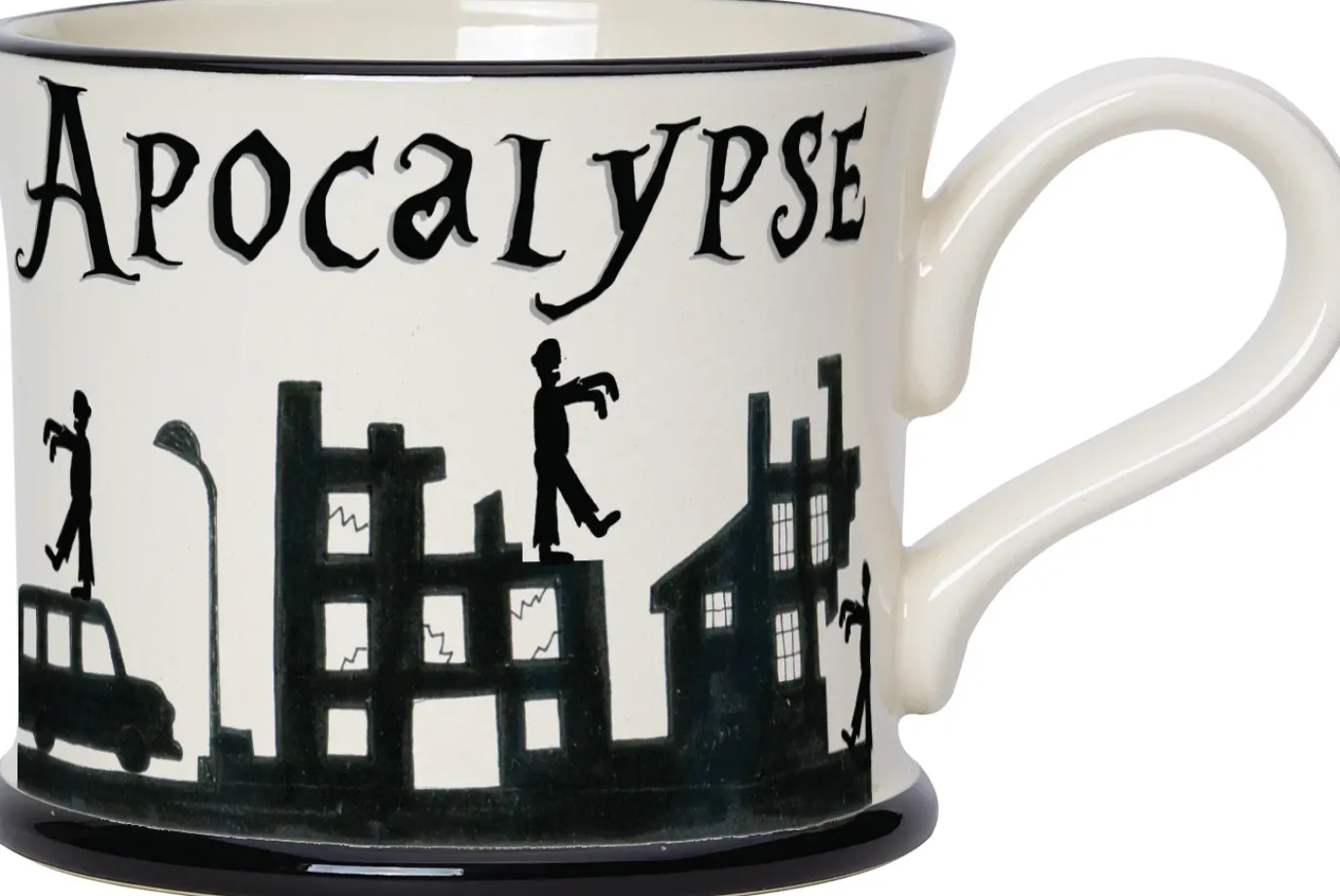 Zombie Apocalypse Mug by Moorland Pottery